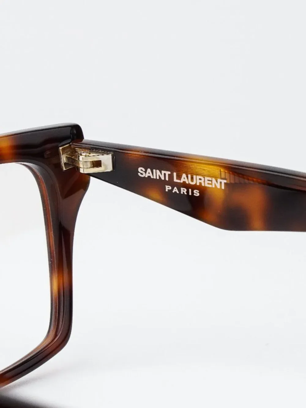 Saint Laurent Women Eyeglasses Havana Rectangular SLM104OPT 003 NEW AUTHENTIC